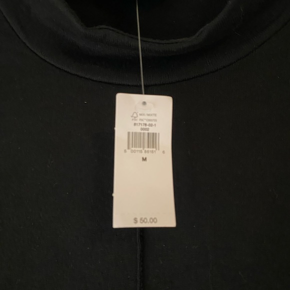 Luxe Mock Neck t shirt Banana Republic Factory - Picture 3 of 4